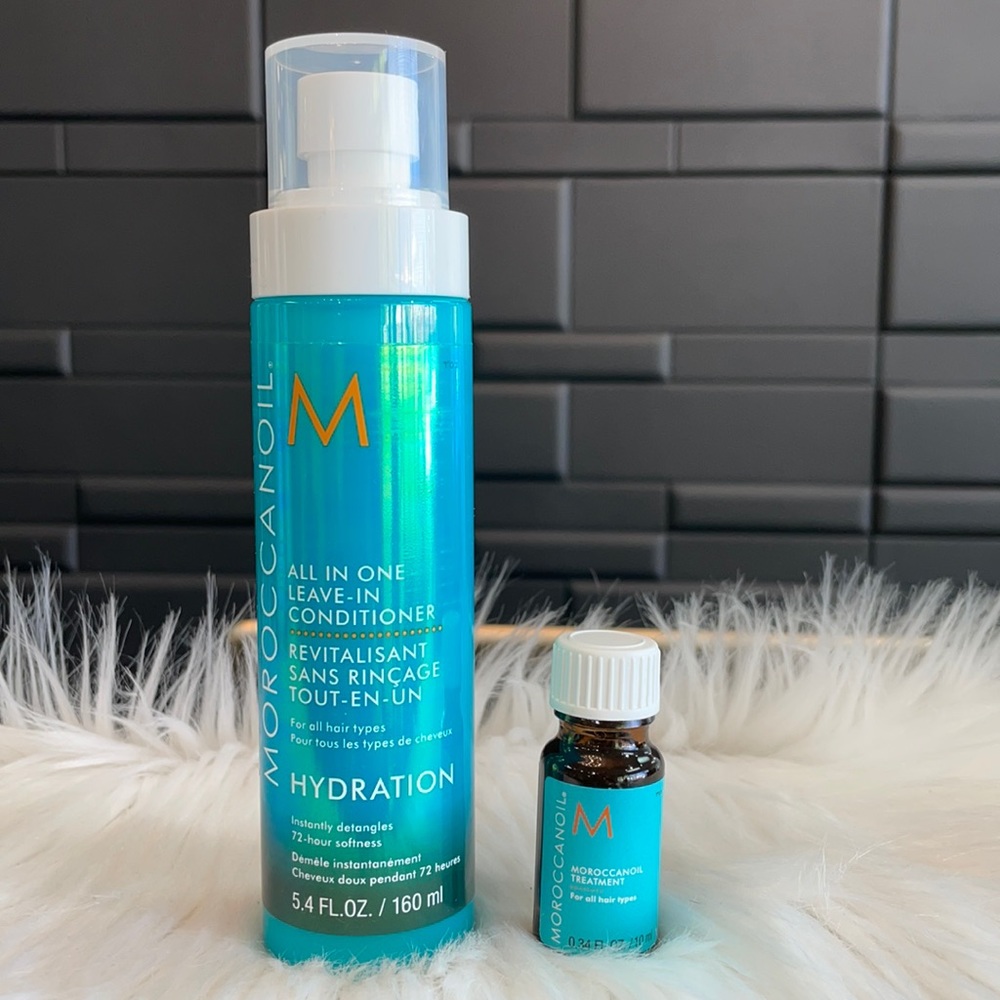 New! Moroccanoil And free oil treatment sample
